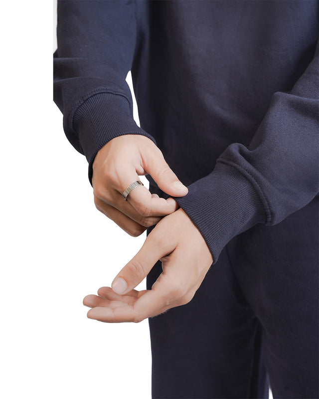 NAVY BLUE EVERGREEN HOODIE