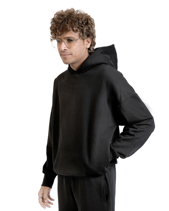 BLACK EVERGREEN HOODIE