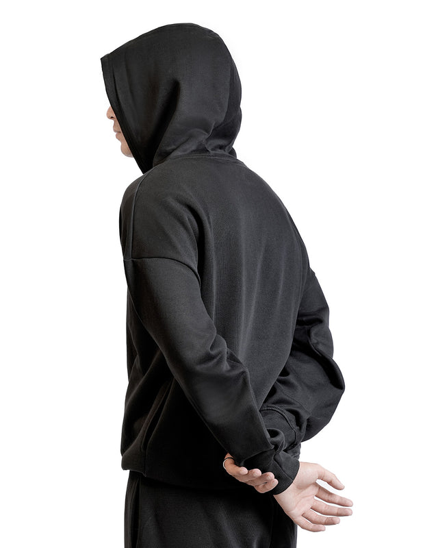 BLACK EVERGREEN HOODIE