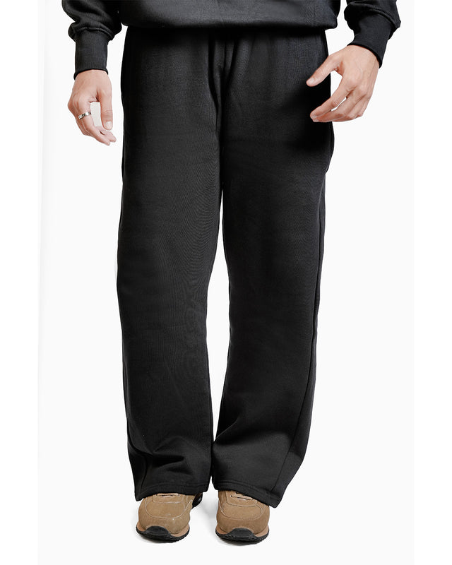 BLACK EVERGREEN SWEATPANTS