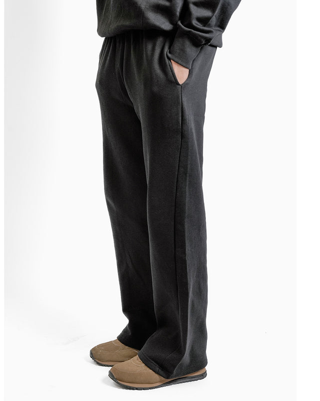 BLACK EVERGREEN SWEATPANTS