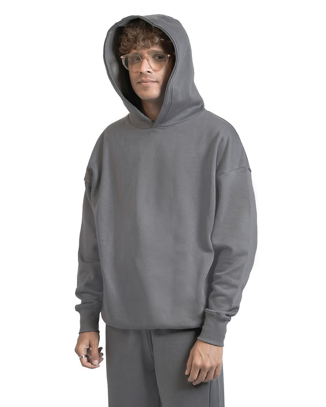 STEEL GREY EVERGREEN HOODIE