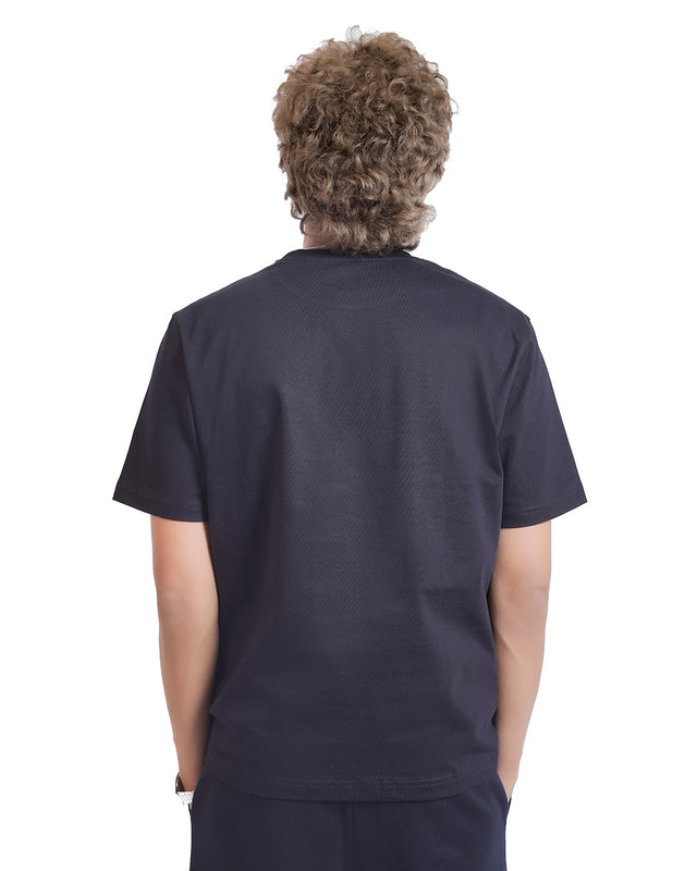 NAVY BLUE EVERGREEN T-SHIRT