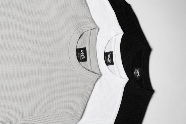 EVERGREEN WAFFLE BOXY FIT T-SHIRTS