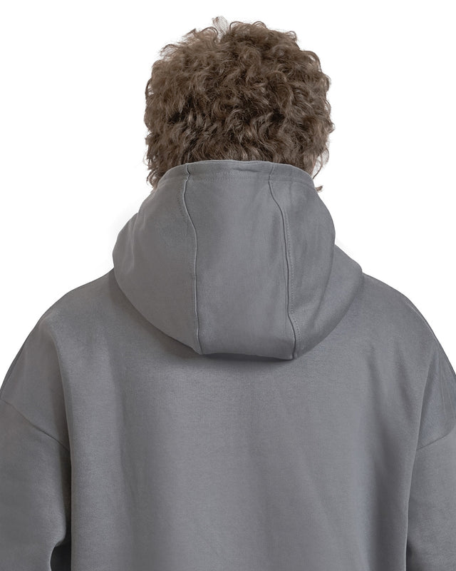 STEEL GREY EVERGREEN HOODIE