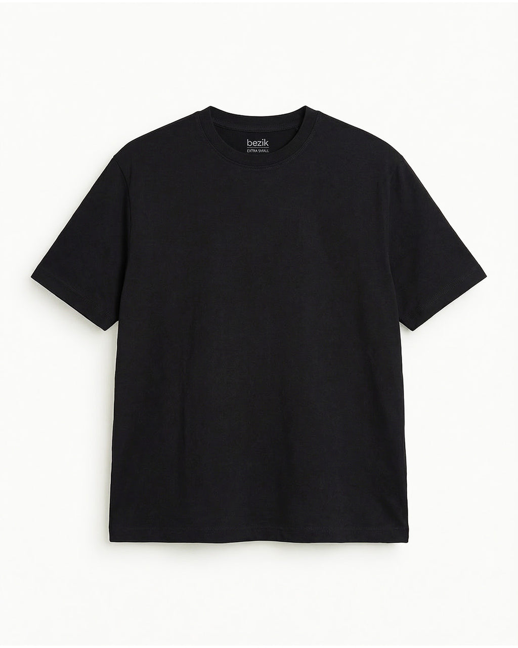 BLACK EVERGREEN BOXY-FIT T-SHIRT