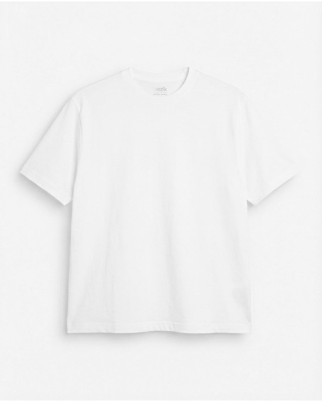 WHITE EVERGREEN BOXY-FIT T-SHIRT