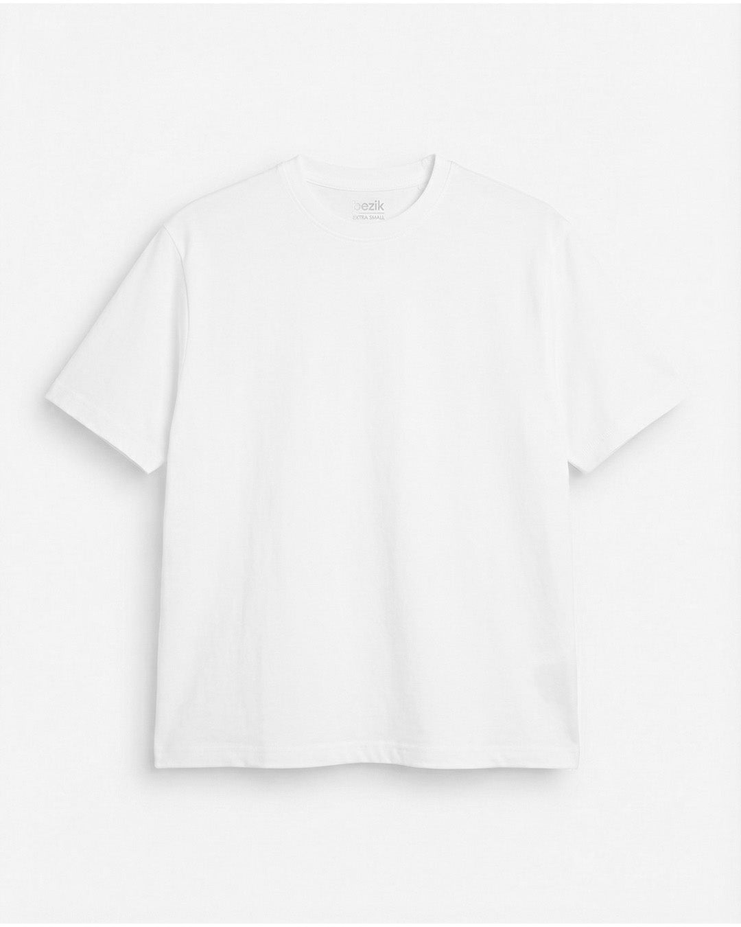 WHITE EVERGREEN BOXY-FIT T-SHIRT