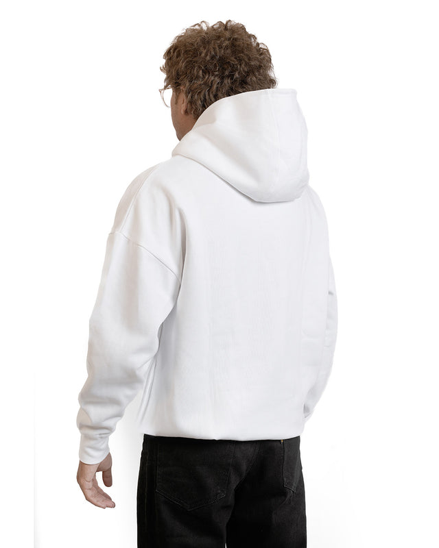 WHITE EVERGREEN HOODIE