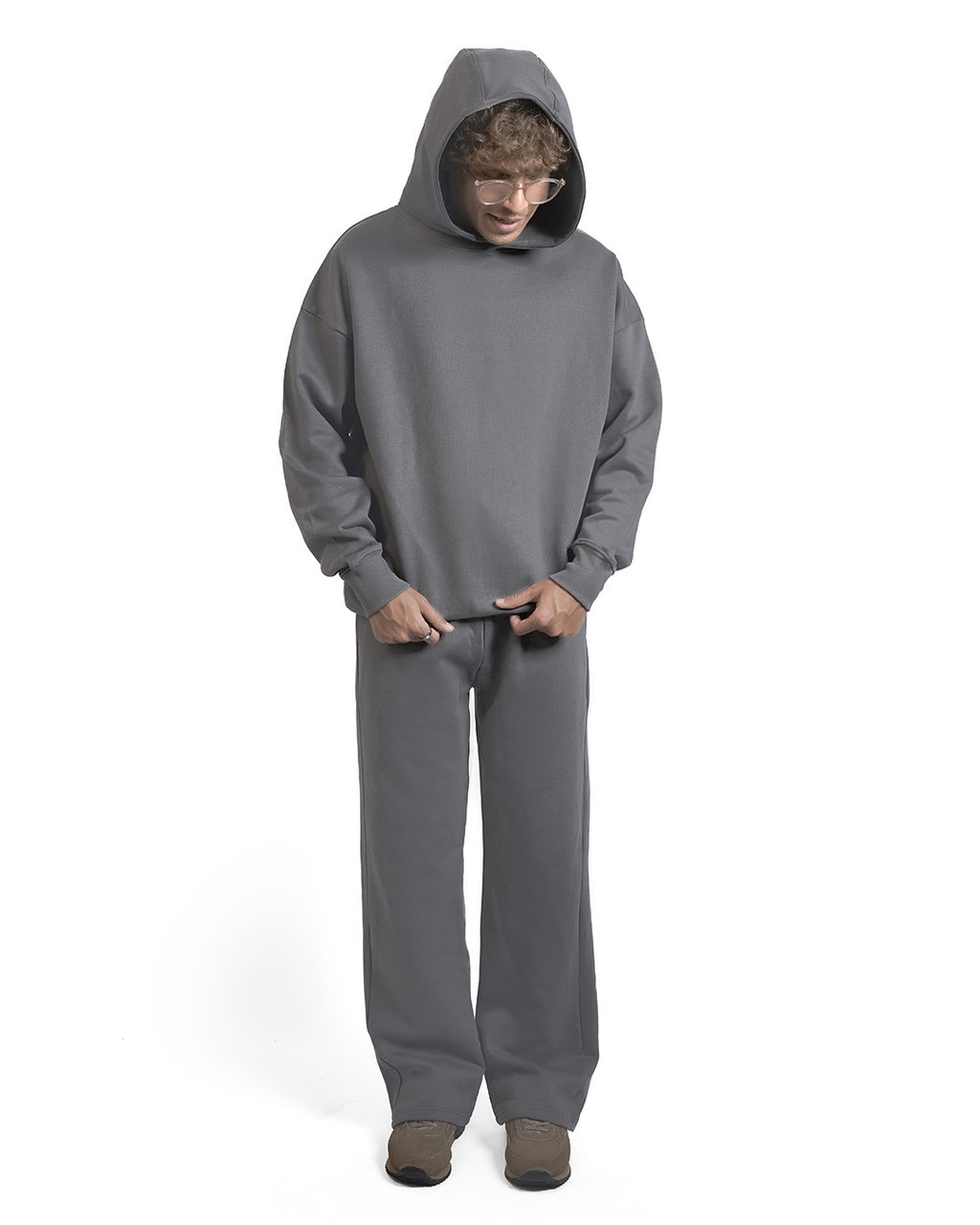 STEEL GREY EVERGREEN HOODIE