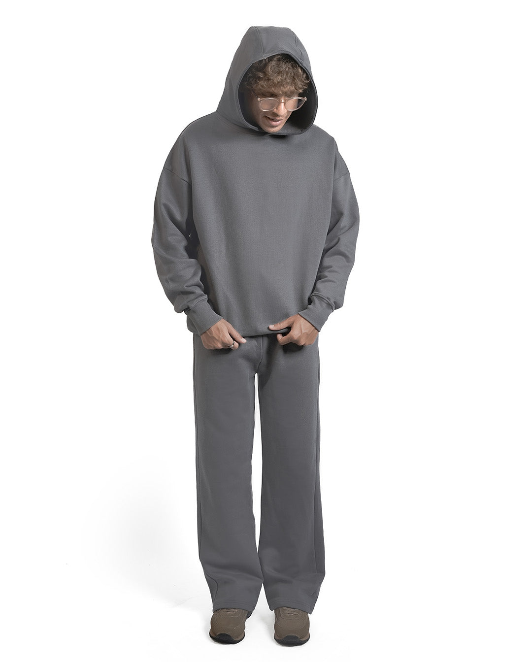 STEEL GREY EVERGREEN HOODIE