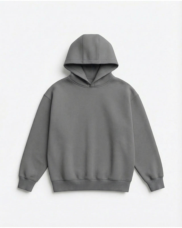 STEEL GREY EVERGREEN HOODIE