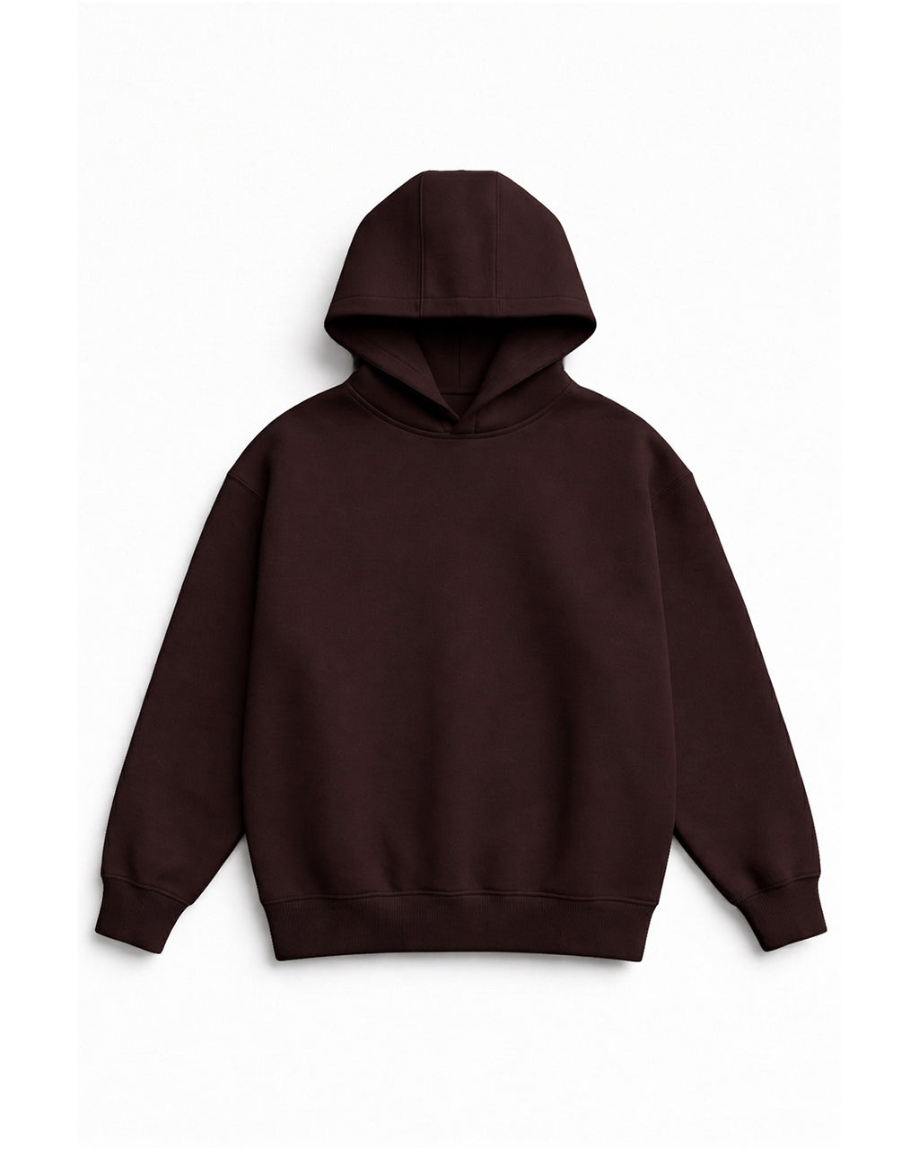 DARK PLUM BROWN EVERGREEN HOODIE