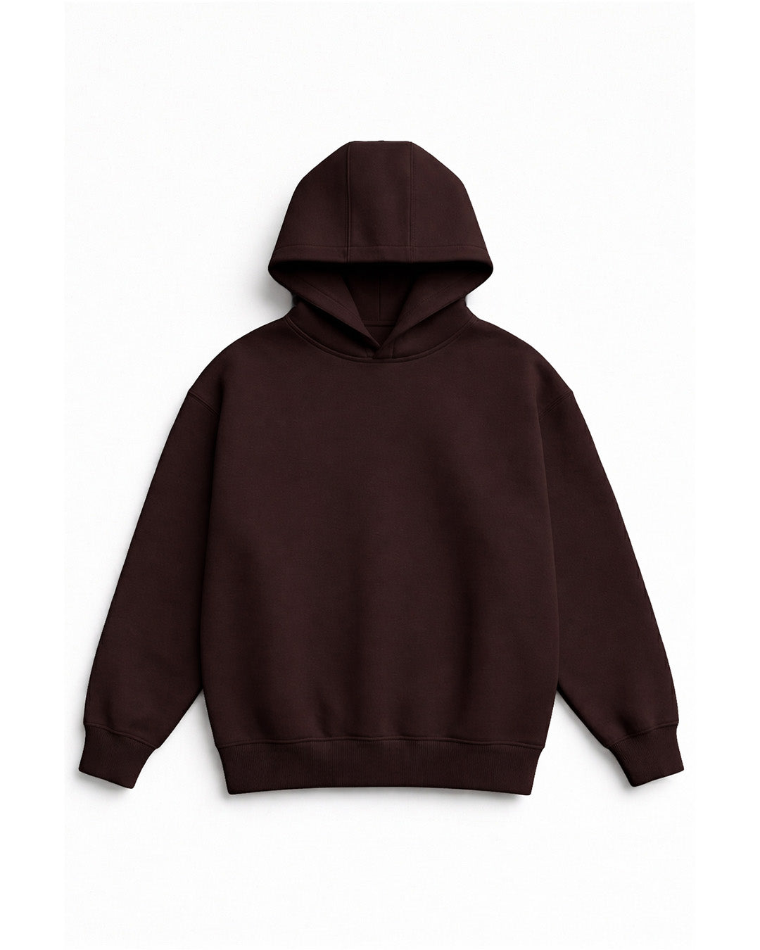 DARK PLUM BROWN EVERGREEN HOODIE