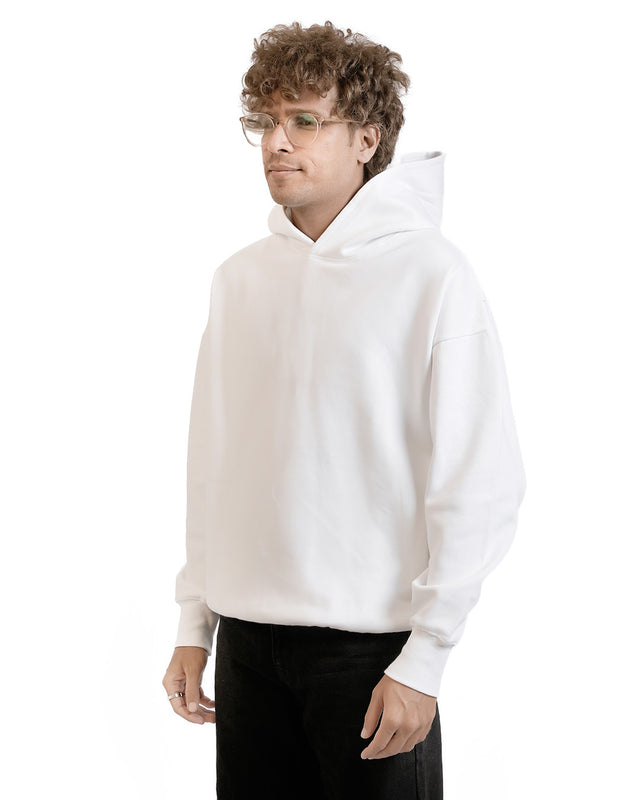 WHITE EVERGREEN HOODIE