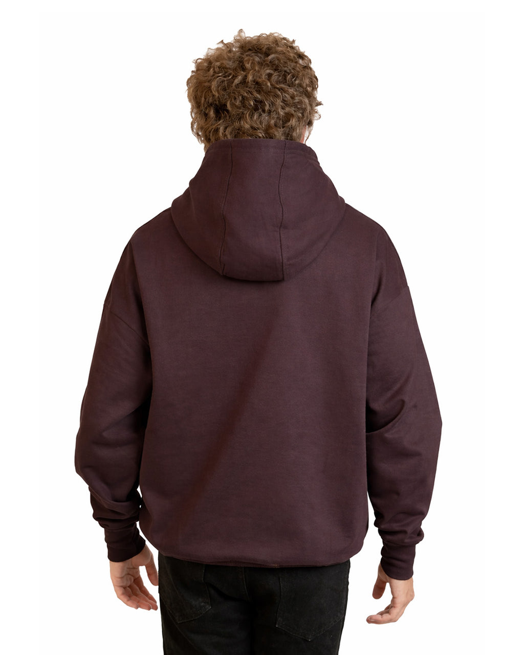 DARK PLUM BROWN EVERGREEN HOODIE